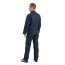 Standard Unlined Coverall 7.5 oz. 65% Poly/35% Cotton - On Model - Navy - Back