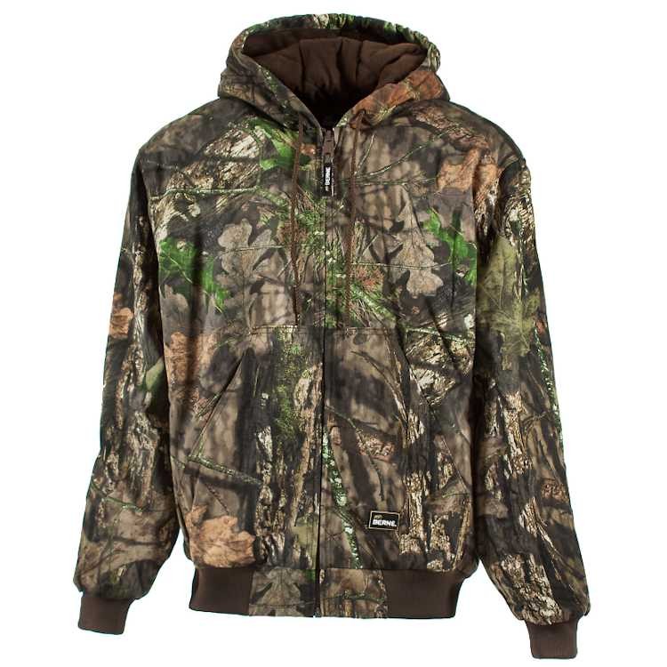 Berne Deerslayer Camo Hooded Jacket - Product Details All Seasons Uniforms
