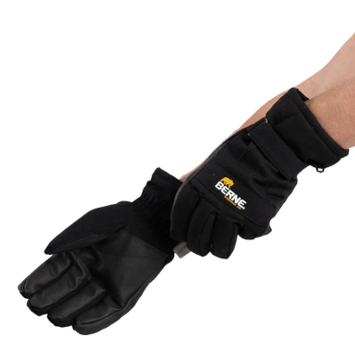 Insulated Work Glove - On Model - Black