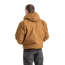 Original Quilt Lined Hooded Jacket - On Model - Brown - Back