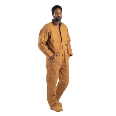 Berne Deluxe Insulated Coverall Quilt Lined Zip to Hip
