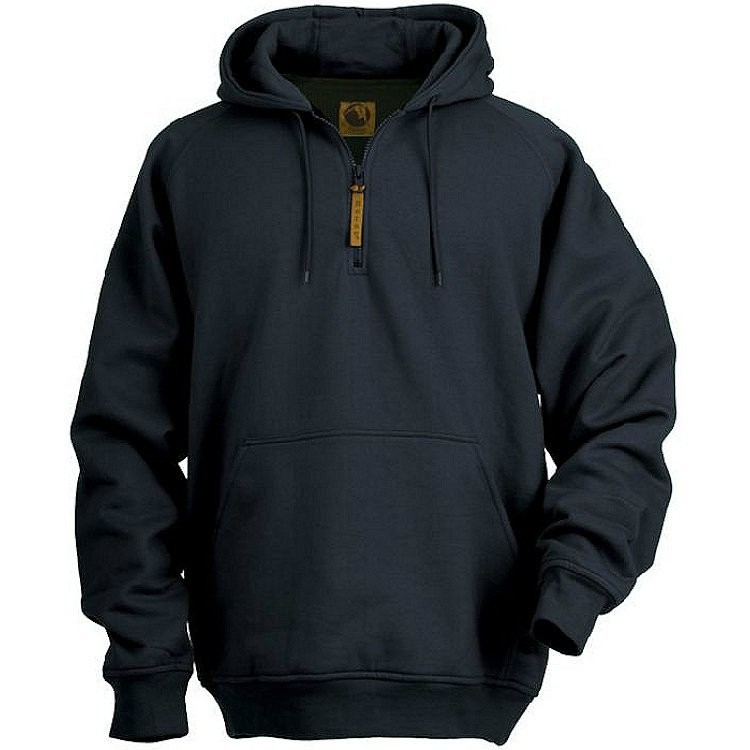 Berne Quarter-Zip Hooded Sweatshirt 