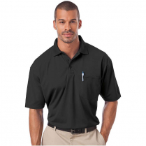 Blue Generation Adult IL-50 Pocketed Short Sleeve Polo