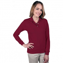 Blue Generation Ladies' Superblend Long Sleeve Polo