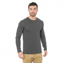 Bayside 4.2 oz. Unisex Jersey Long Sleeve Crew T-Shirt