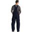 Carhartt Firm Duck Insulated Bib Overalls - On Model - Dark Navy - Back