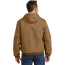 Carhartt Duck Active Jacket-Thermal Lined - On Model - Carhartt Brown - Back
