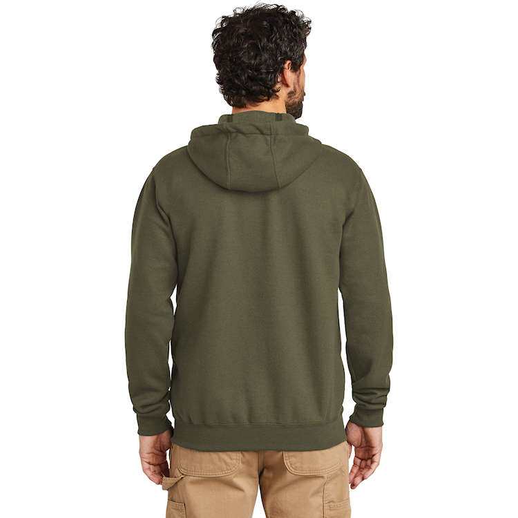 Carhartt Midweight Fleece Zip-Front Hooded Sweatshirt