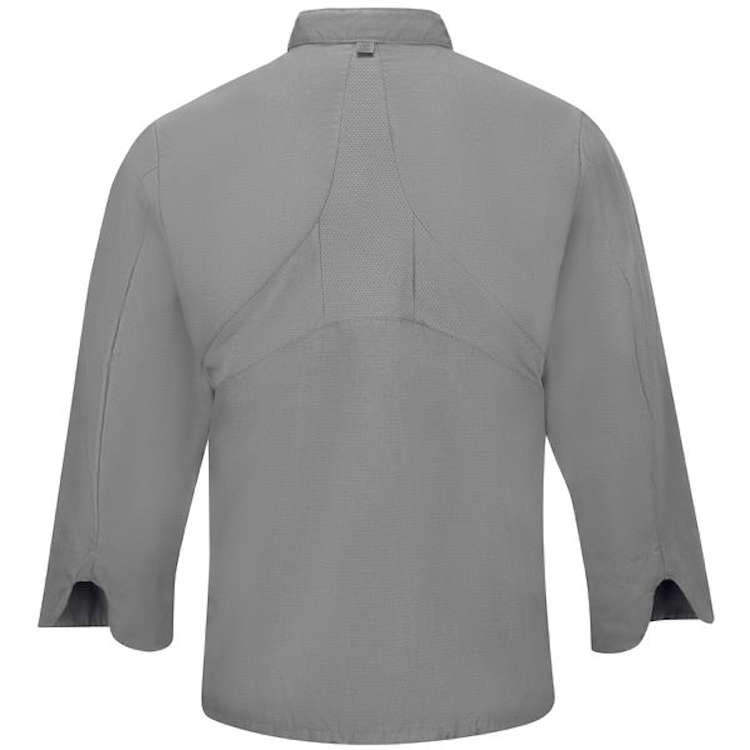 Chef Designs Men's Ten Button Chef Coat with Mimix™ And Oilblok
