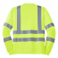 Custom CornerStone® ANSI 107 Class 3 Long Sleeve Snag-Resistant Reflective T-Shirt