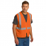 Custom CornerStone® ANSI 107 Class 2 Economy Mesh Zippered Vest