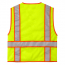 Custom CornerStone® ANSI 107 Class 2 Mesh Zippered Two-Tone Vest