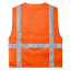 Custom CornerStone® ANSI 107 Class 2 Mesh Six-Pocket Zippered Vest