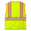 Custom CornerStone® ANSI 107 Class 2 Surveyor Zippered Two-Tone Vest