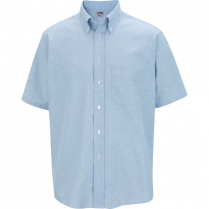 Edwards Men's Short Sleeve Easy Care Oxford Shirt