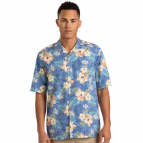 Edwards Tropical Hibiscus Multicolor Camp Shirt