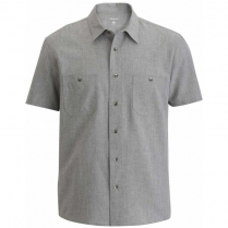 Edwards Men's Melange Ultra-Light Short Sleeve Chambray Shirt
