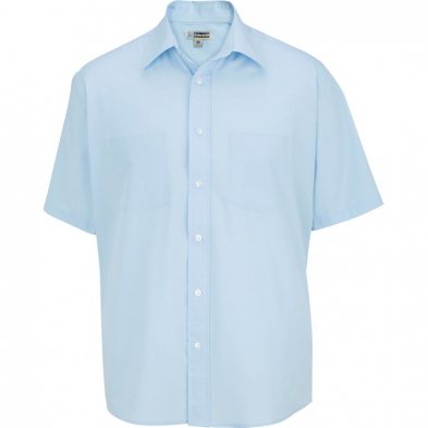Edwards Men's Traditional Short Sleeve Broadcloth Shirt