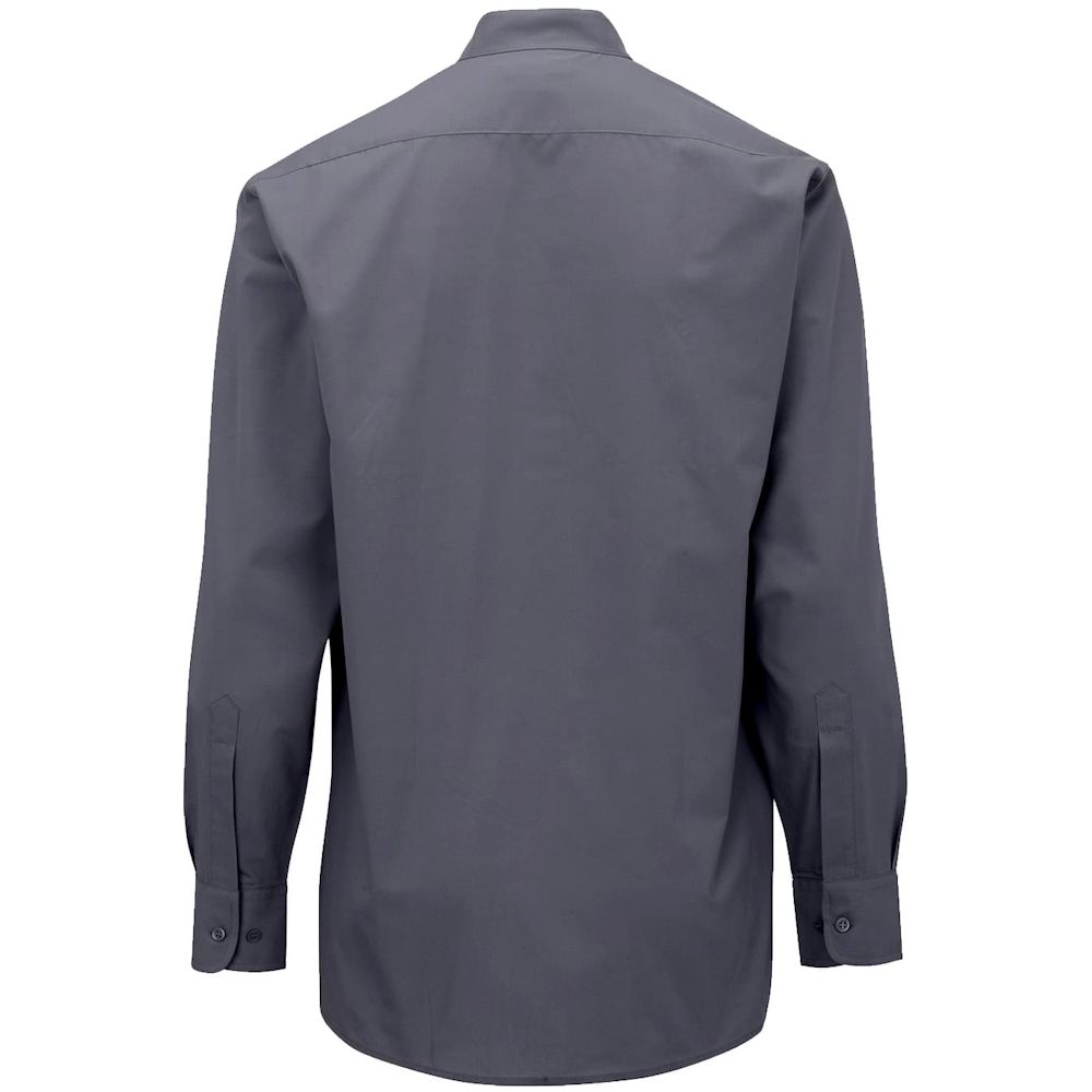 Edwards Men's Banded Collar Long Sleeve Shirt