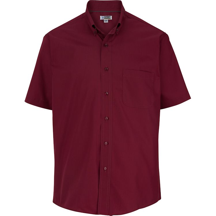 Edwards Men's Cotton Plus Twill Short Sleeve Shirt
