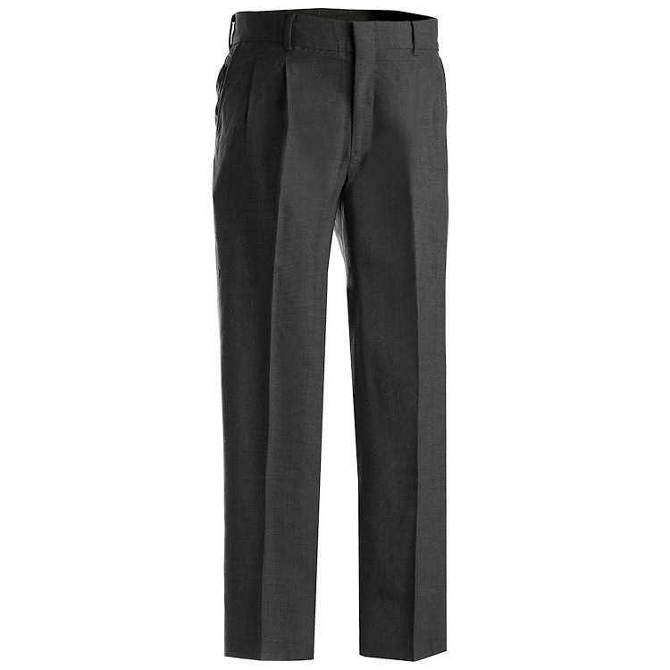 Edwards Men's Washable 70% Polyester/30% Wool Pleated Front Pant All ...