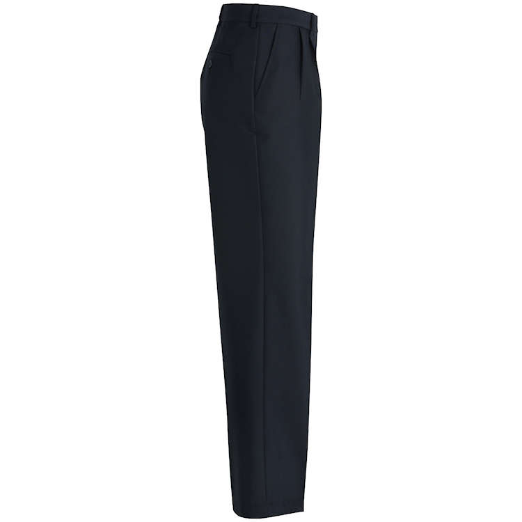 BLACK 54 Edwards Garments Mens Lightweight Wool Blend Pleated Pant 