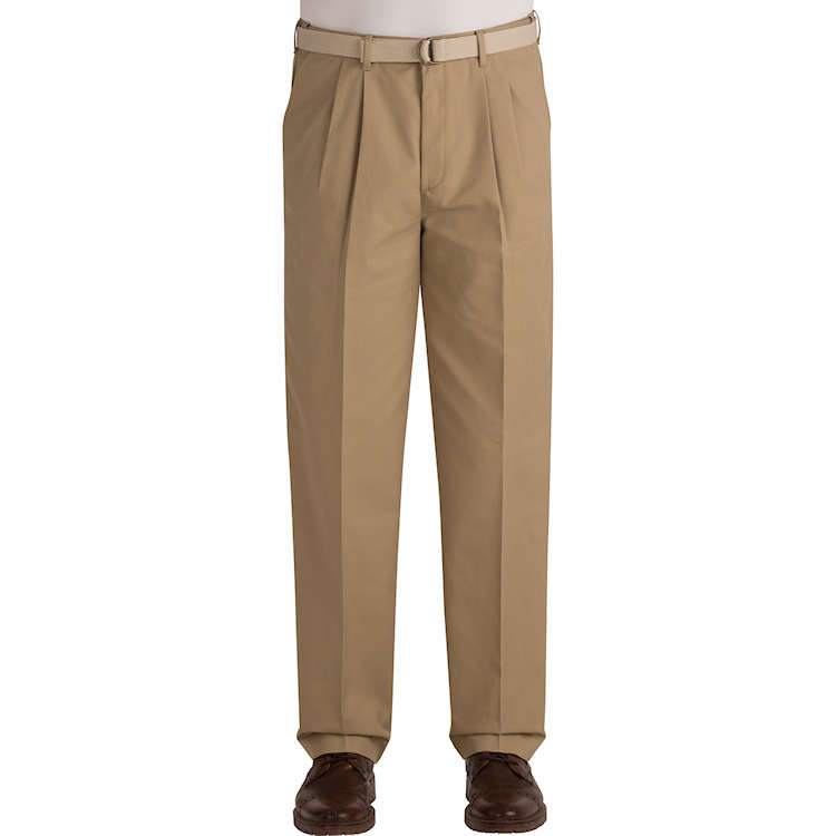 CLEARANCE Edwards Men's Chino Pleated Pant