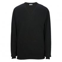 Edwards V-Neck Fine Gauge Cotton/Nylon Sweater
