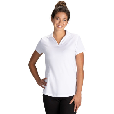 Ladies' Ultimate Lightweight Snag-Proof Polo - On Model - Front