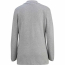 Ladies' Sweater Blazer - Grey Heather - Back