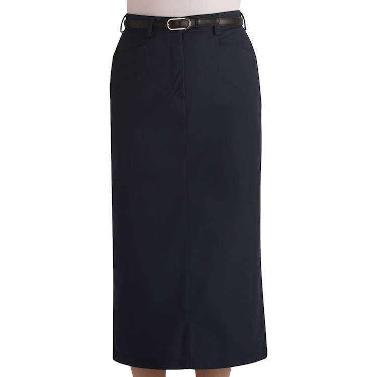 CLEARANCE Edwards Women's Long-Length Chino Skirt