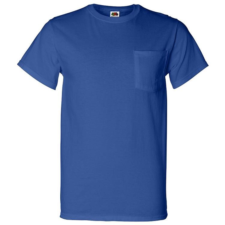 Fruit of the Loom HD Cotton T-Shirt with Pocket