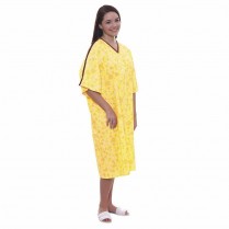 Fashion Seal Premium ICU-Telemeter Angle Back High Risk ICU Patient Gown-47"