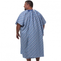 Fashion Seal Premium Magna Full Back Patient Gown-50"