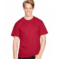 Hanes Tagless 6.0 oz. T-Shirt with Pocket