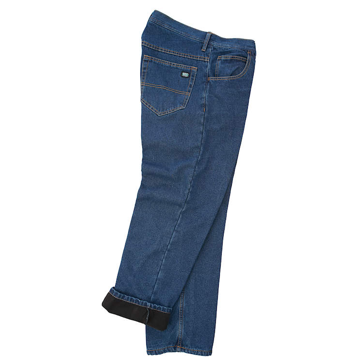 40 x 32 L.L.Bean fleece lined jeans Never been... - Depop