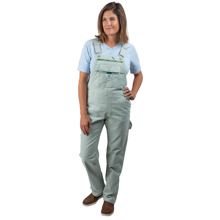 Liberty Womens Washed Duck Bib Overalls Overalls