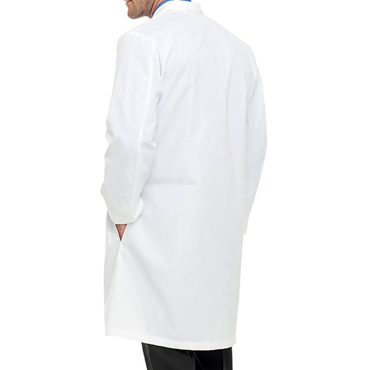 CLEARANCE Landau Men's Lab Coat - 65% Poly/35% Combed Cotton Antimicrobial