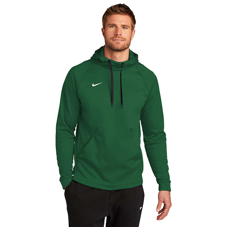 Nike - Therma-FIT Pullover Fleece Hoodie - CN9473 XL Team Dark Green