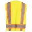 OccuNomix Solid Two-Tone Value Surveyor Vest with Zipper - Class 2