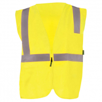 OccuNomix Value Solid Safety Vest with Zipper - Class 2