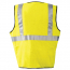 OccuNomix FR Single Stripe Solid Safety Vest - Class 2 CAT 2