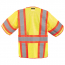 OccuNomix Classic Two-Tone Mesh Safety Vest with Zipper - Class 3