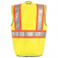 OccuNomix Premium Two-Tone Solid Safety Vest - Class 2