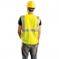 OccuNomix Premium Classic Solid Safety Vest with Zipper - Class 2