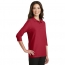 Port Authority® Ladies Silk Touch 3/4-Sleeve Polo