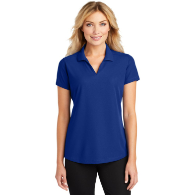 Ladies' Dry Zone Grid Polo - On Model - True Royal - Front