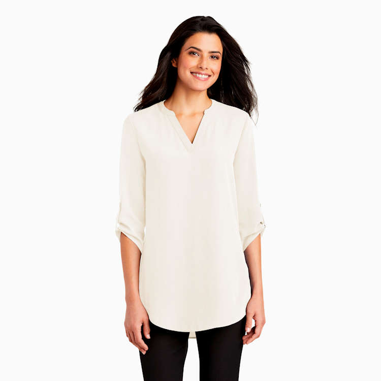 Port Authority ® Ladies' 3/4-Sleeve Tunic Blouse