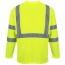 Custom Portwest Hi-Vis Long Sleeve Pocket T-Shirt