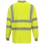 Custom Portwest Hi-Vis Long Sleeve Polo Shirt